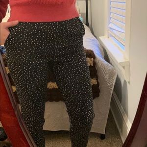 Polka Dot Work Pants